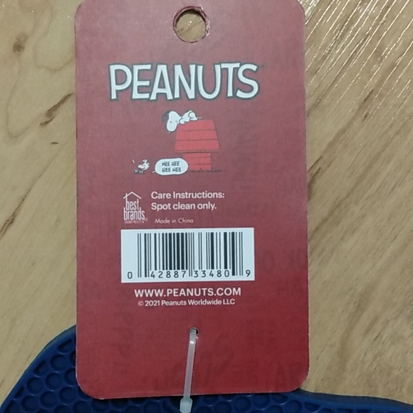 New Peanuts Snoopy Kitchen Silicone Trivet Blue - Picture 4 of 6